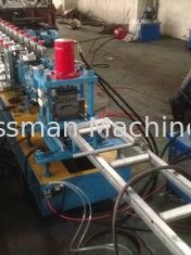 Hydraulic Quick Punching Metal Shutter Door Roll Forming Machine Single Profile Holes