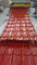 0-12 M / Min Rolling Kecepatan Glazed Tile Roll Forming Machine Didorong Dengan 1.2 Inch Rantai Tunggal