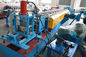 Sistem Kontrol PLC Siemens Profesional Bingkai Pintu Logam Mesin Roll Forming Dengan Suku Cadang Listrik Merek Schneider