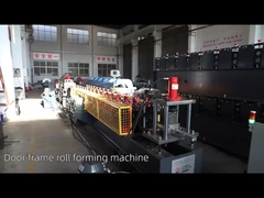 50HZ 3Phase Door Frame Roll Forming Machine Dengan Tegangan Tinggi 3.0KW 4.5 * 1.2 * 1.5m