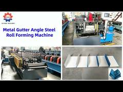 Mesin Roll Forming Baja Sudut Talang Logam